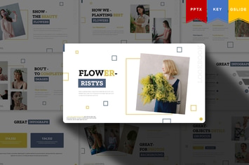 Flowerristys | Powerpoint, Keynote, Google Slides