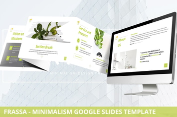 Frassa - Minimalism Google Slides Template 