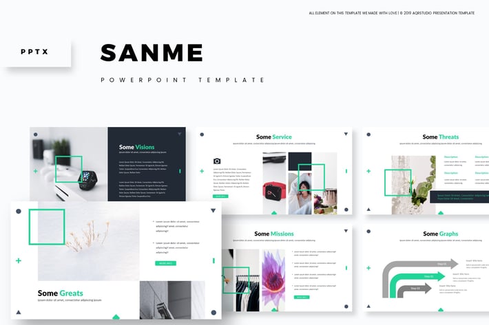 Sanme - Powerpoint Template