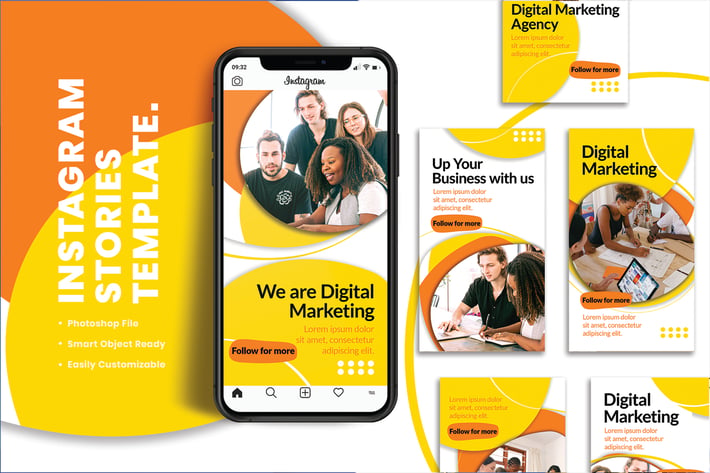 Instagram Stories Template