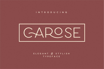 Carose Sans- 6 Elegant Typeface