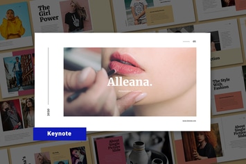 Alleana - Keynote Template