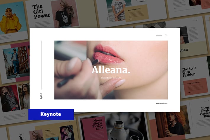 Alleana - Keynote Template