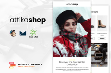 Attika - E-commerce Responsive Email Template