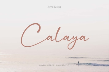 Calaya - Lovely Modern Script
