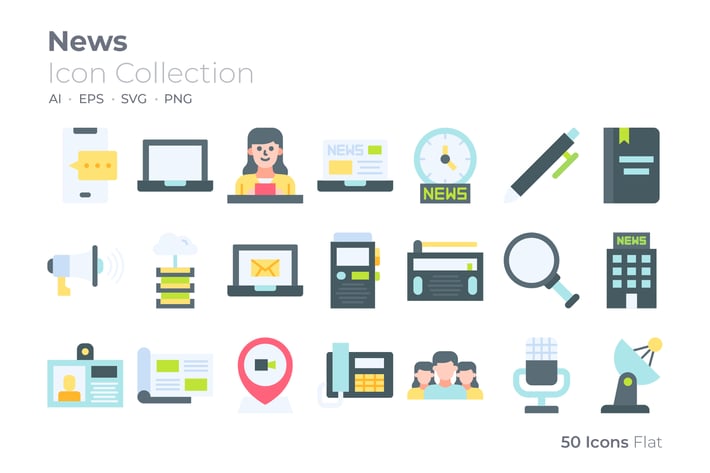 News Color Icon