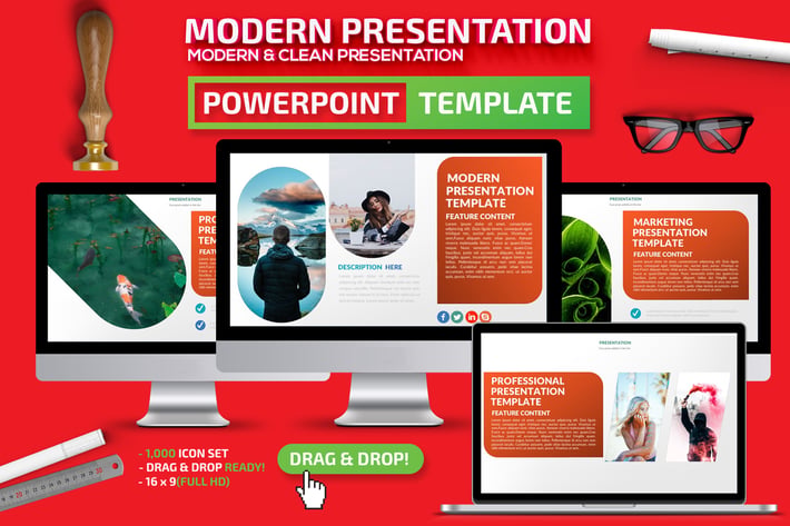 Modern Powerpoint Presentation Template