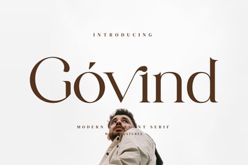 Govind - Modern Ligature Font