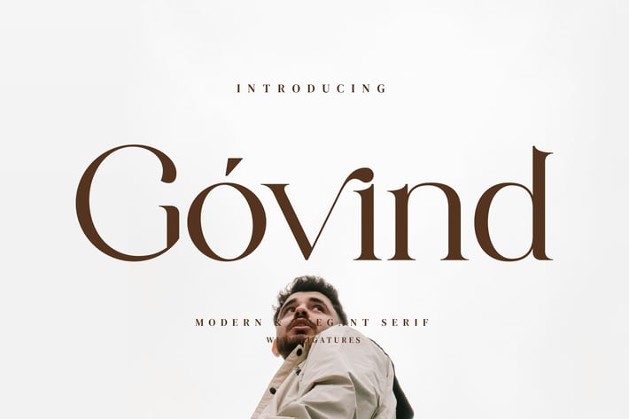 Govind - Modern Ligature Font