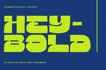 Hey Bold - Font