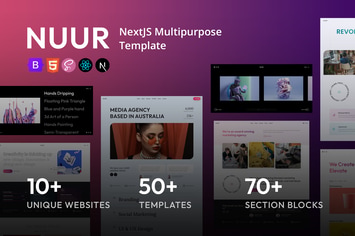 Nuur - NextJS Multipurpose Template