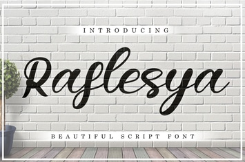  Raflesya Modern Script