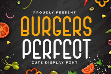 Burgers Perfect - Display Font