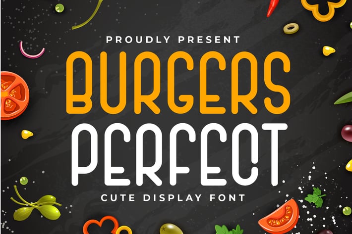 Burgers Perfect - Display Font