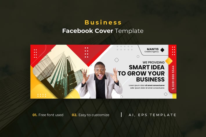 Business r40 Facebook Cover Template