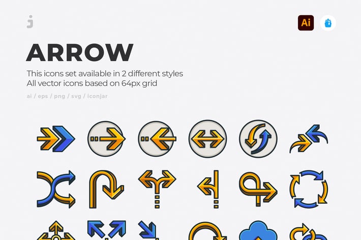30 Arrow Icons