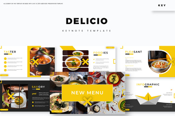 Delicio - Keynote Template