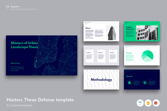 Master Thesis defence template - 50 slides 