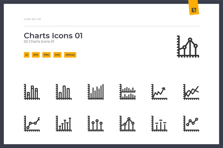 Icono - Charts Icon Set 01