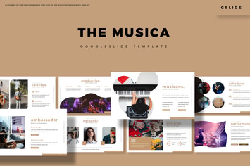 The Musica - Google Slides Template