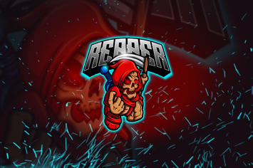 The Reaper - Mascot & Esports Logo Template