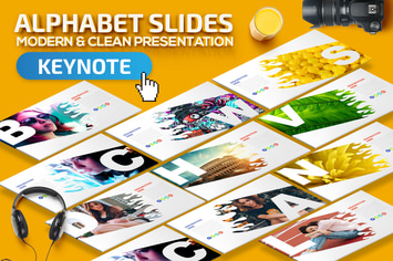 Alphabet Keynote Presentation Template