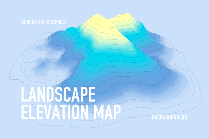 Landscape Elevation Map Backgrounds