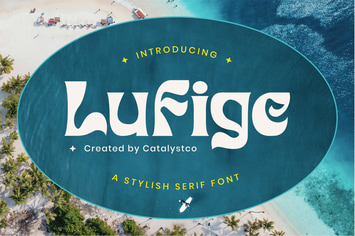Lufige Stylish Serif Font 