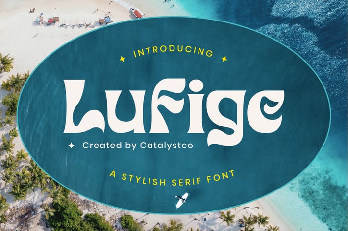 Lufige Stylish Serif Font 