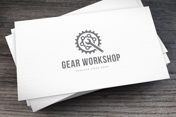 Gear Workshop Logo Template