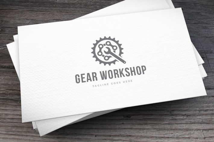 Gear Workshop Logo Template