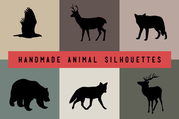 Handmade Animal Silhouettes