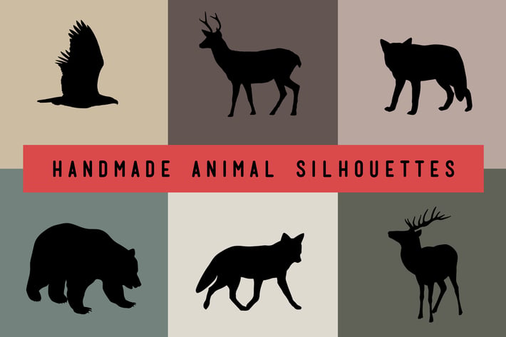 Handmade Animal Silhouettes
