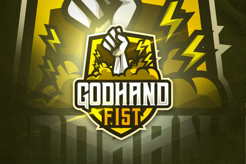 Godhand Fist - Mascot & Esport Logo