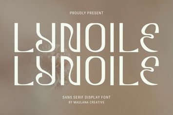 Lynoile Sans Serif Display Decorative Font