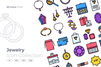 Jewelry Filled Icon