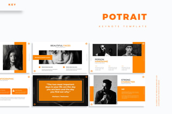 Potrait - Keynote Template