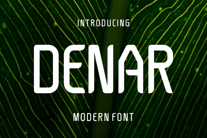 Denar - Modern Font