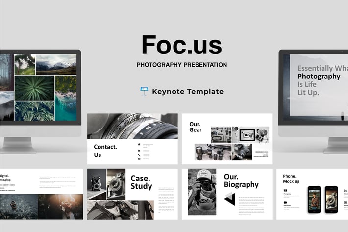 Focus - Photography Keynote Template