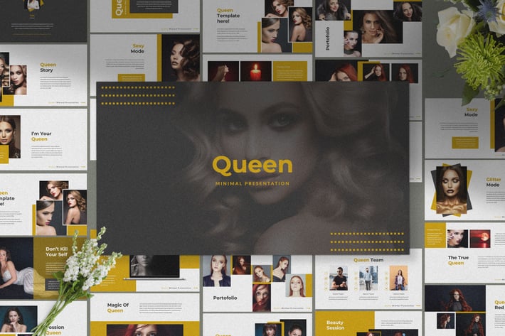 QUEEN - Keynote Business Minimal Template