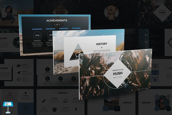 Hush Keynote Template