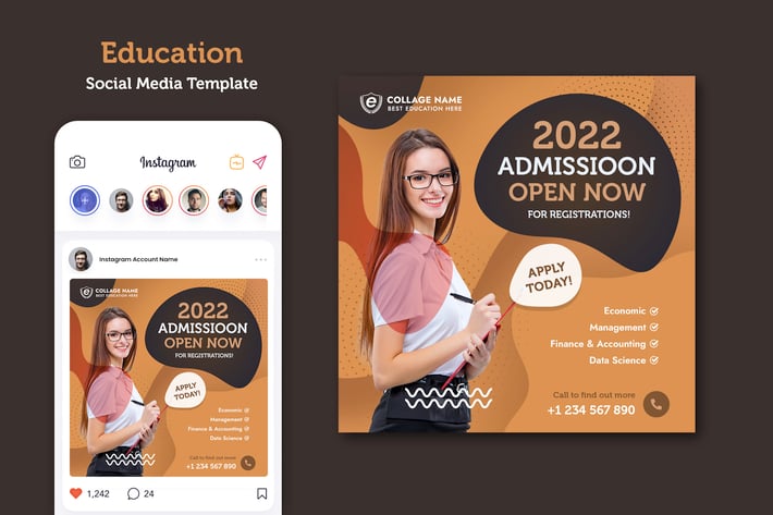 School Admission Banner