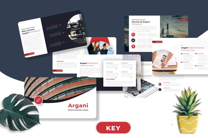 Argani - Pitch Deck Keynote Templates