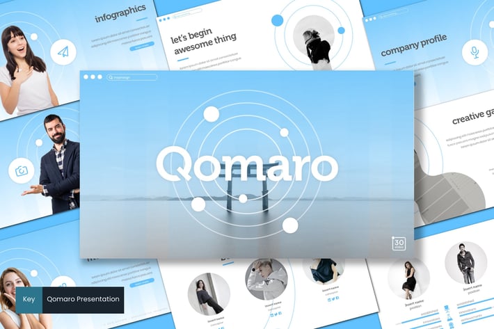 Qomaro - Keynote Template