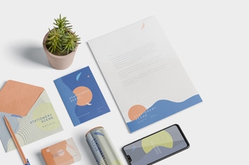Stationery Mockup Scenes