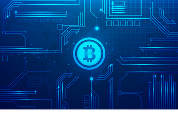 Bitcoin Technology Vector Illustration 17