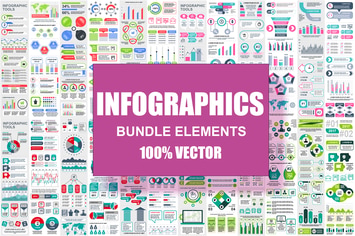 Infographic Elements Template Info Graphics