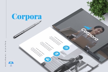 CORPORA - Company Profile Keynote Template