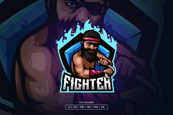 Fighter esport logo