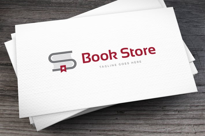 Book Store Logo Template